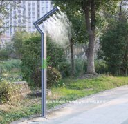 大興區(qū)路燈桿噴霧降塵系統(tǒng)，智能噴霧降塵設(shè)備